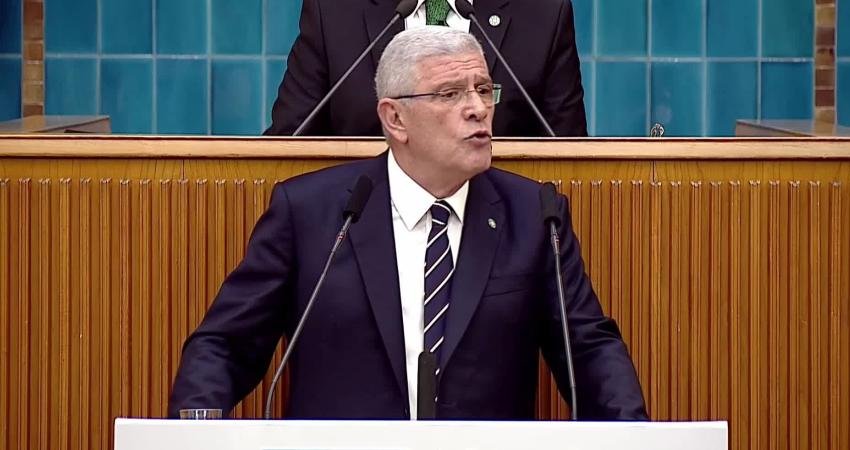 İYİ Parti Genel Başkanı Müsavat Dervişoğlu, iktidarın "Türkiye Milleti" yaratmaya