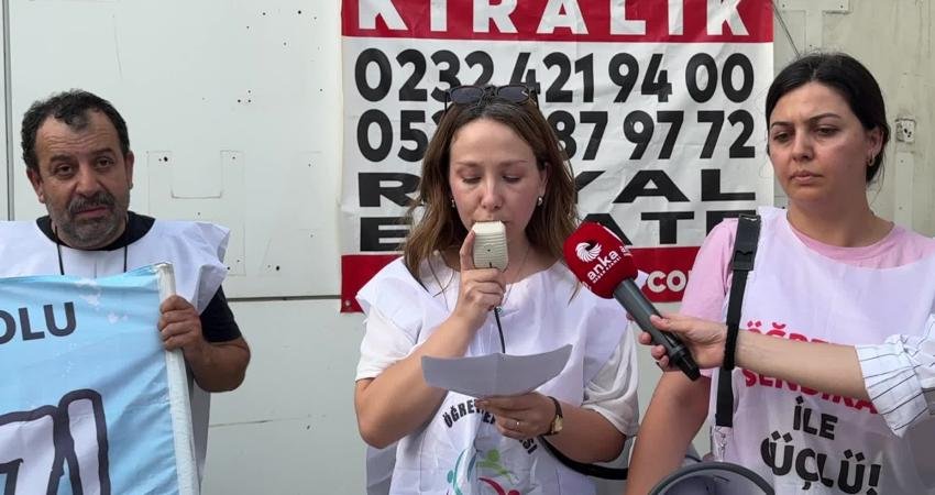 Özel Sektör Öğretmenleri Sendikası İzmir Şubesi, özel okul öğretmenlerinin çalışma