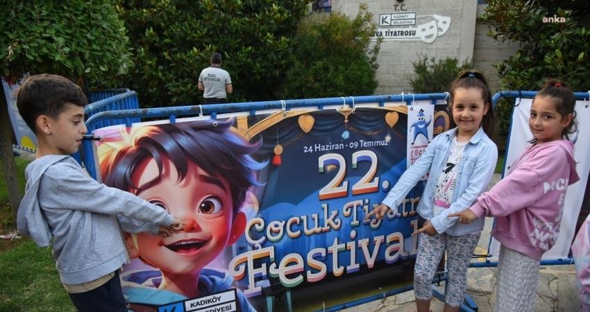 Kadıköy Belediyesi’nin 22 yıldır düzenlediği “Çocuk Tiyatro Festivali” Özgürlük Parkı