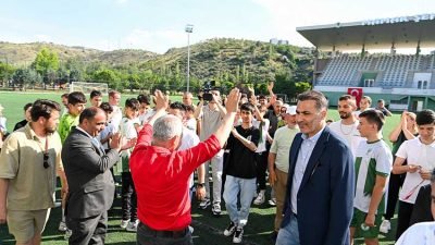 Mamak Belediyesi’nin Boks, Futbol, Dart, Masa Tenisi takımları ile Sayokan
