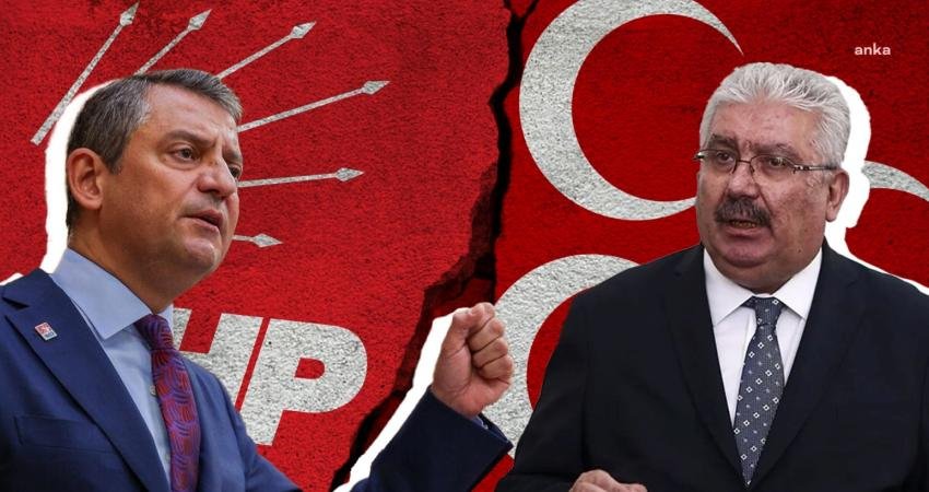 MHP Genel Başkan Yardımcısı Semih Yalçın, CHP Genel Başkanı Özgür