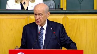 MHP Genel Başkanı Devlet Bahçeli, Hazine ve Maliye Bakanı Mehmet
