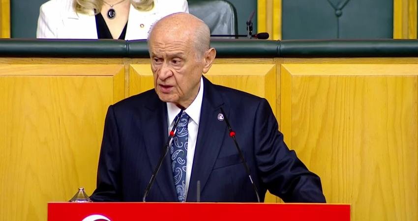 MHP Genel Başkanı Devlet Bahçeli, Hazine ve Maliye Bakanı Mehmet