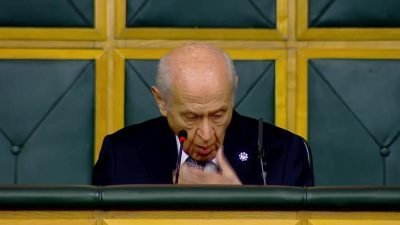MHP Genel Başkanı Devlet Bahçeli, grup toplantısında, Ankara’da öldürülen Sinan