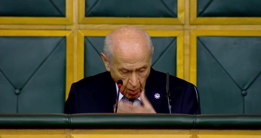 MHP Genel Başkanı Devlet Bahçeli, grup toplantısında, Ankara’da öldürülen Sinan