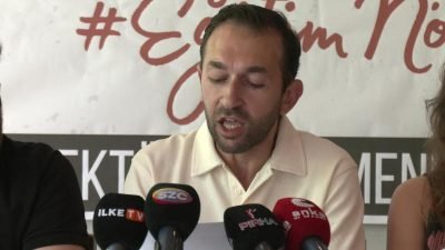 Özel Sektör Öğretmenleri Sendikası, kamudaki öğretmenlerle aynı maaşı almalarını güvence