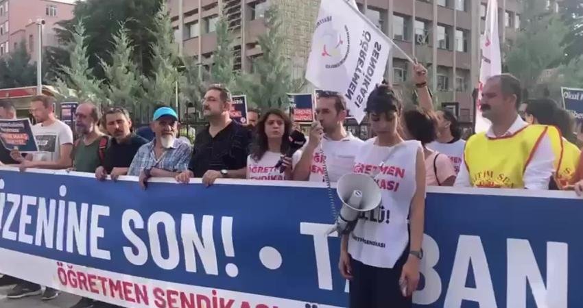  Özel Sektör Öğretmenleri Sendikası üyesi öğretmenler, 19 gündür Meclis Parkı'nda