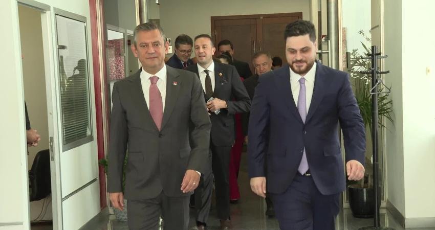 CHP Genel Başkanı Özgür Özel ile Bağımsız Türkiye Partisi (BTP)