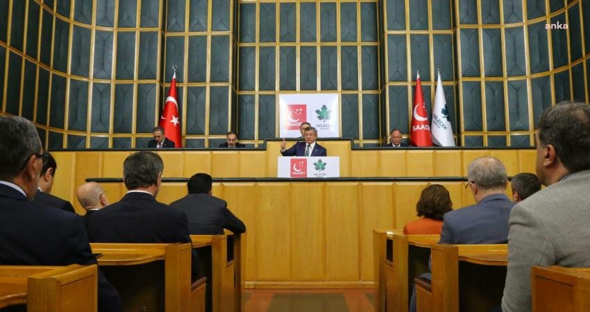 Saadet Partisi Genel Başkanı Temel Karamollaoğlu, Saadet- Gelecek Partisi Grup