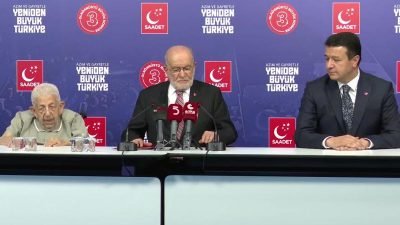 Saadet Partisi Genel Başkanı Temel Karamollaoğlu, partisinin 30 Haziran’da yapılacak