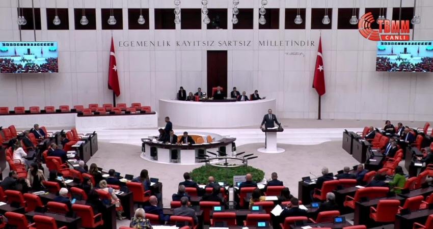 CHP Antalya Milletvekili Aykut Kaya  TBMM Genel Kurulu'nda orman yangınlarıyla