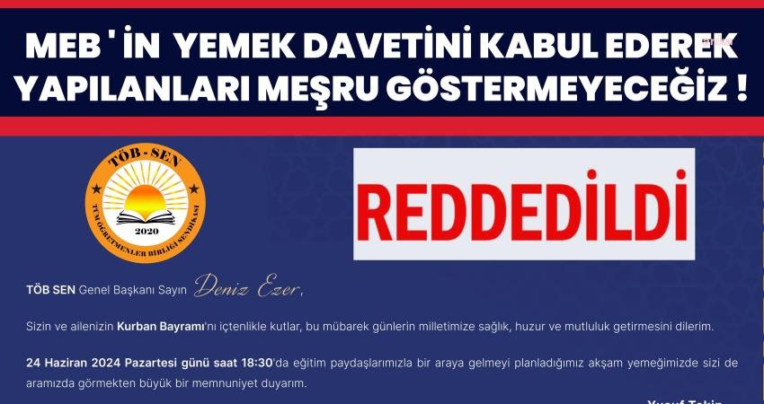 Tüm Öğretmenler Birliği Sendikası Genel Başkanı Deniz Ezer, Milli Eğitim