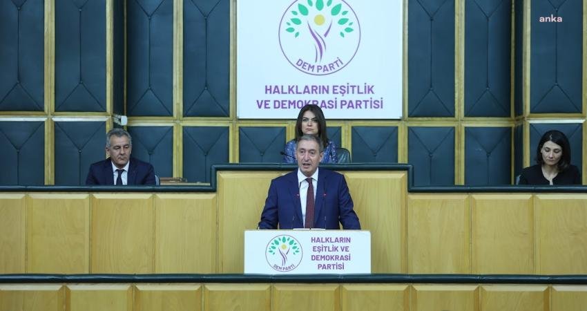 DEM Parti Eş Genel Başkanı Tuncer Bakırhan, " Bu ülkenin