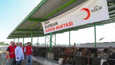 Türk Kızılay, gelenekselleşen vekaletle kurban kesim kampanyası kapsamında Türkiye dahil