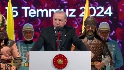 Cumhurbaşkanı Recep Tayyip Erdoğan, 15 Temmuz darbe girişiminin 8. yılında;
