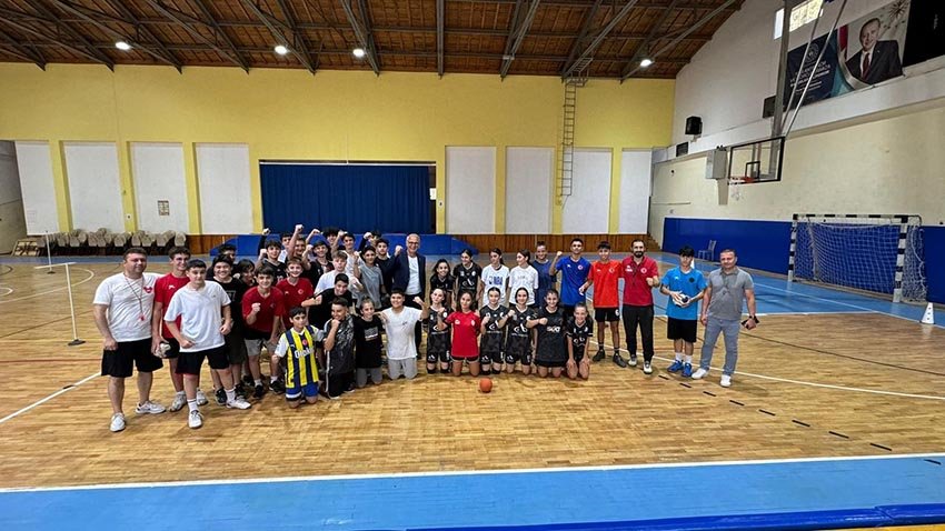 Türkiye Hentbol Federasyonu (THF) Başkanı Uğur Kılıç, Aydın’da hentbol sporu