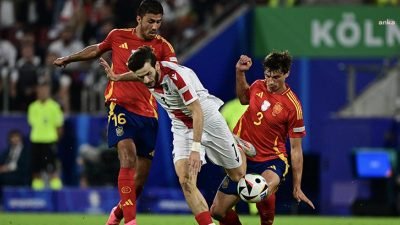 2024 Avrupa Futbol Şampiyonası’nda İngiltere, Slovakya’yı 2-1, İspanya Gürcistan’ı 4-1