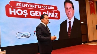 Esenyurt Belediye Başkanı Ahmet Özer, ilçede yaptığı hizmetleri, ‘Esenyurt’ta 100