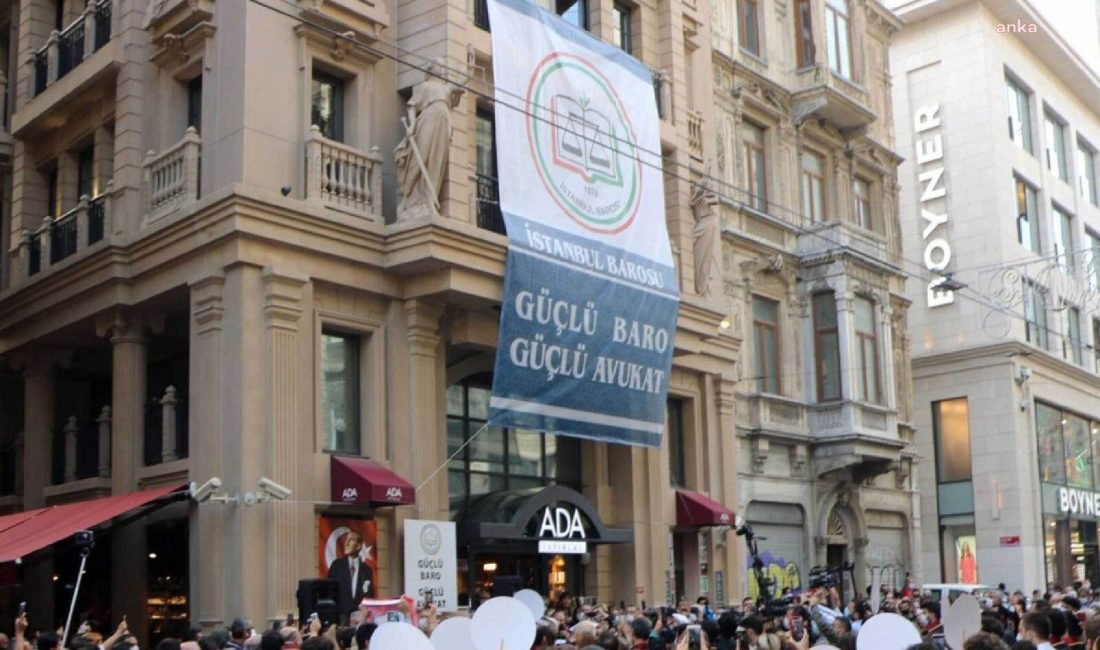İstanbul Barosu, 15 Temmuz Demokrasi ve Milli Birlik Günü dolayısıyla