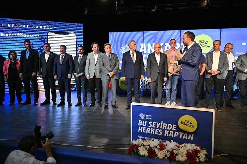 Ankara Kent Konseyi'nde yeni dönemAnkara Kent Konseyi'nin 6. Olağan Genel