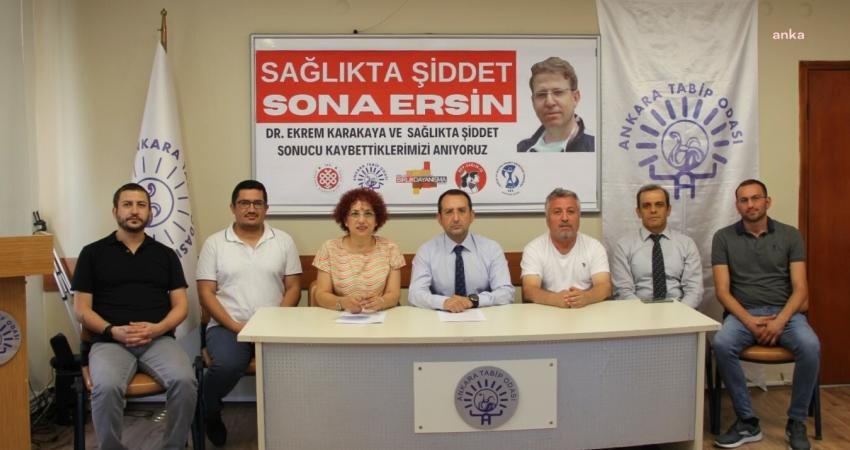 Ankara Tabip Odası, iki yıl önce görevi başında uğradığı silahlı