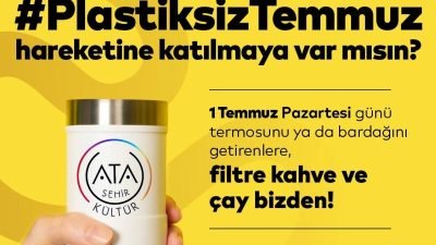 Tek kullanımlık plastiklerin çevresel zararlarına dikkati çekmek ve sürdürülebilir yaşam