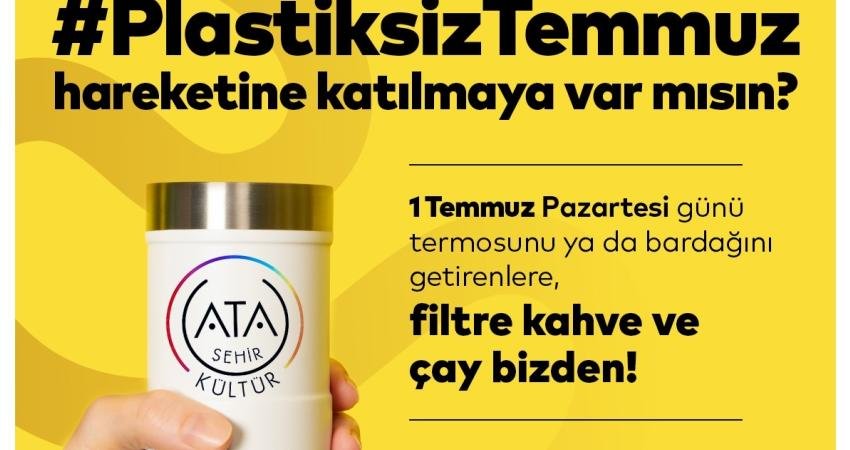 Tek kullanımlık plastiklerin çevresel zararlarına dikkati çekmek ve sürdürülebilir yaşam