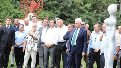 İstanbul Büyükşehir Belediye (İBB) Başkanı Ekrem İmamoğlu Beykoz’un köylerinde bir