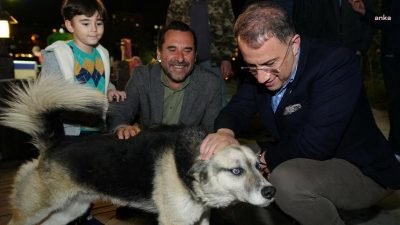 Beylikdüzü Belediye Başkanı Mehmet Murat Çalık, TBMM'de kabul edilen Hayvanları