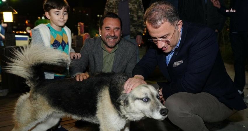 Beylikdüzü Belediye Başkanı Mehmet Murat Çalık, TBMM'de kabul edilen Hayvanları