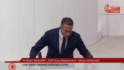 CHP Grup Başkan Vekili Ali Mahir Başarır, "Türkiye'de vergide adalet