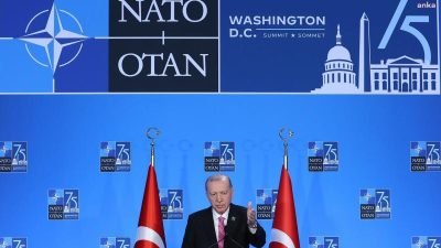 Cumhurbaşkanı Recep Tayyip Erdoğan NATO Devlet ve Hükümet Başkanları Zirvesi için gittiği