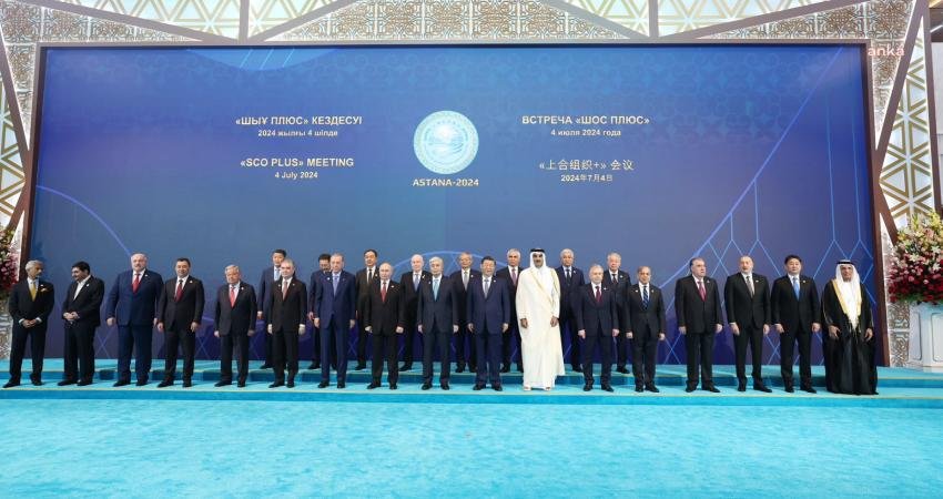 Cumhurbaşkanı Recep Tayyip Erdoğan, Astana'daki Şanghay İşbirliği Örgütü 24'üncü Devlet
