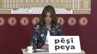 DEM Parti Grup Başkanvekili Gülistan Kılıç Koçyiğit, “Kadınları katledenlerin ellerini