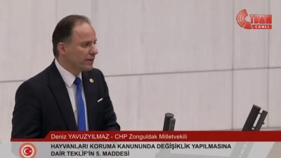 TBMM Genel Kurulu’nda, Hayvanları Koruma Kanunu’nda Değişiklik Yapılmasına Dair Kanun
