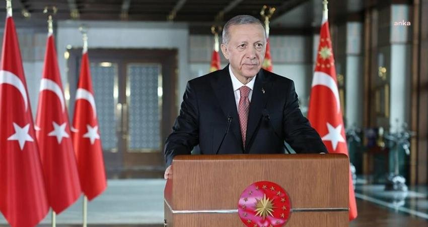 Cumhurbaşkanı Recep Tayyip Erdoğan, TÜRKSAT 6A uydusunun fırlatılması törenine gönderdiği