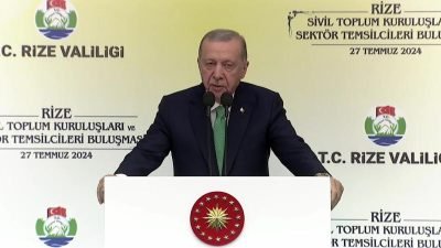 Cumhurbaşkanı Recep Tayyip Erdoğan, Filistin Devlet Başkanı Mahmud Abbas'ın TBMM'ye