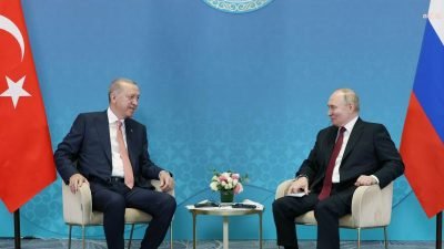 Cumhurbaşkanı Recep Tayyip Erdoğan Kazakistan’ın başkenti Astana’daki Şangay İşbirliği Örgütü
