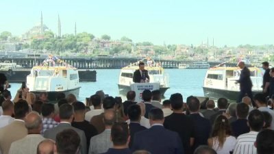 İstanbul Büyükşehir Belediyesi (İBB) iştiraki Şehir Hatları, 569 yıllık Haliç