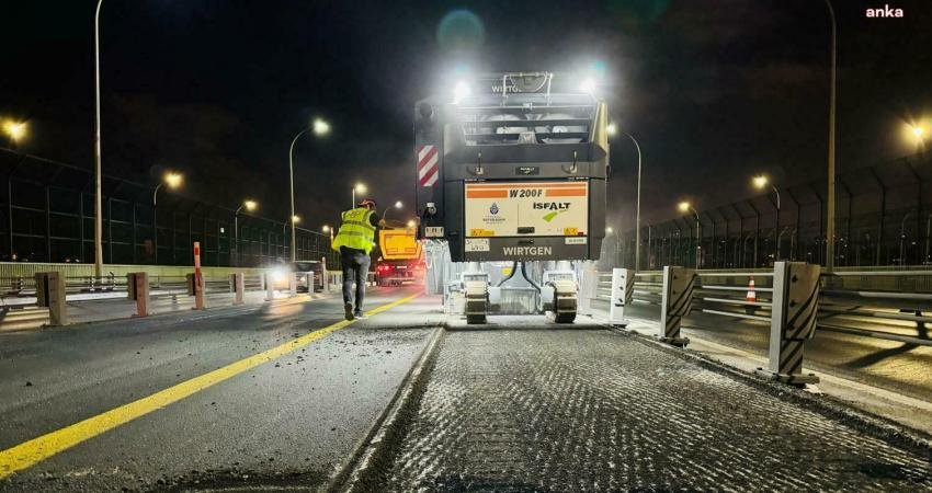 İstanbul Büyükşehir Belediyesi, okulların tatile girmesiyle birlikte yol ve köprülerde