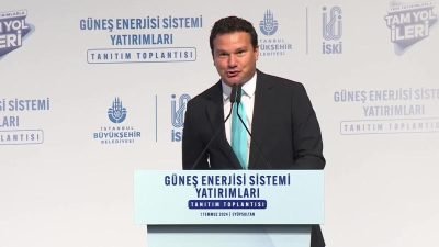 İstanbul Büyükşehir Belediye (İBB) Başkanı Ekrem İmamoğlu, Güneş Enerjisi Sistemi