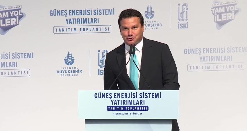İstanbul Büyükşehir Belediye (İBB) Başkanı Ekrem İmamoğlu, Güneş Enerjisi Sistemi