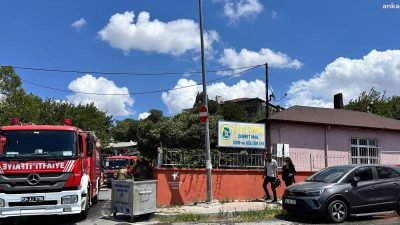 İstanbul Küçükçekmece'de bulunan Cemevi ve Kültür Merkezi'nde öğle saatlerinde henüz
