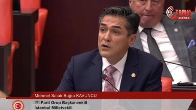 İYİ Parti Grup Başkanvekili ve İstanbul Milletvekili Buğra Kavuncu, TBMM