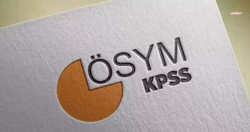 ÖSYM, 2024-KPSS Lisans Öğretmenlik Alan Bilgisi Testi'nin sınava giriş belgelerinin
