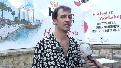 Manavgat Belediyesi tarafından düzenlenen Side Kültür Günleri başladı. Kent Tiyatrosu Genel