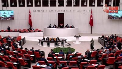 DEM Parti Mersin Milletvekili Ali Bozan ve AKP'li milletvekilleri arasındaki