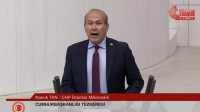 CHP İstanbul Milletvekili Namık Tan TBMM Genel Kurulu'nda Somali ile