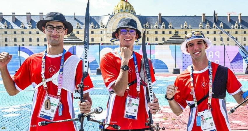 Paris 2024 Olimpiyat Oyunları'nda okçuluk branşında Klasik Yay Erkek Milli