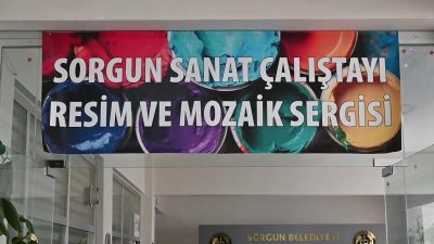 Yozgat’ın Sorgun ilçesinde bu yıl ikincisi gerçekleştirilen 'Sanat Çalıştayı' kapsamında
